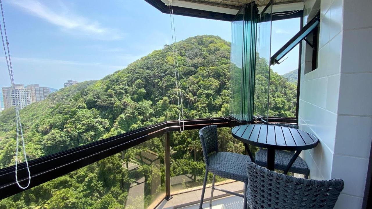 Appartement Pe Na Areia - Sol E Mar Enseada à Guarujá Extérieur photo